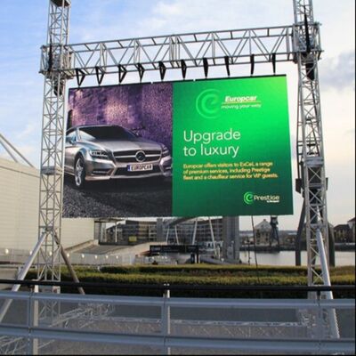 Bom preço P3.9 Outdoor Full Color LED Display 500*500mm Painel de Alumínio Fundido e taxa de atualização de 3840hz On-line