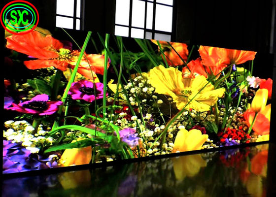 Bom preço arrendamento video da parede do efeito 3D, microplaqueta completa interna da exposição de diodo emissor de luz única P4.81 da cor Rgb on-line