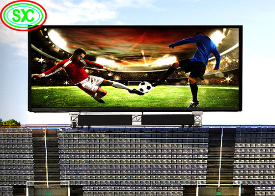Bom preço Cor completa do painel do passo do pixel do esquema de circuito 6mm da exposição de diodo emissor de luz do estádio de futebol on-line