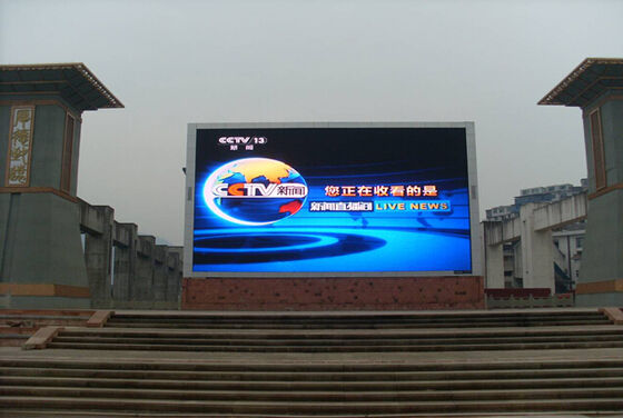 Nationstar Outdoor Full Color P10 LED Display para Instalação Fixa Impermeável e Alto Brilho Publicidade Video Wall