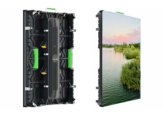 Bom preço Display LED de aluguel de cores completas tela exterior com alta resolução design à prova d'água e desempenho estável para evento On-line