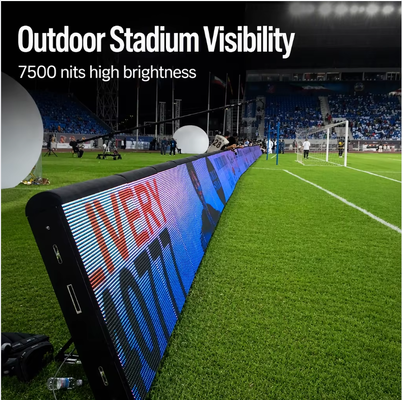 Bom preço P8 SMD Stadium LED Display com brilho 6500cdm2 Material de aço laminado a frio Garante desempenho em estádios ao ar livre On-line