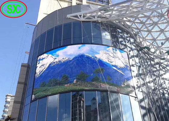 Bom preço A cor completa comercial P10mm conduziu telas da propaganda/exibição de vídeo conduzida exterior on-line