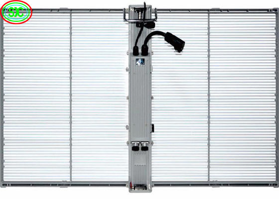 P3.9-7.8mm Ecrã LED transparente Display SMD a cores interiores