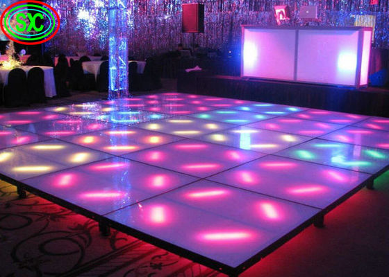 Bom preço 32768 pixéis/Sqm Dance Floor interativo SMD 2727 conduziram a lâmpada para anunciar/Car Show on-line