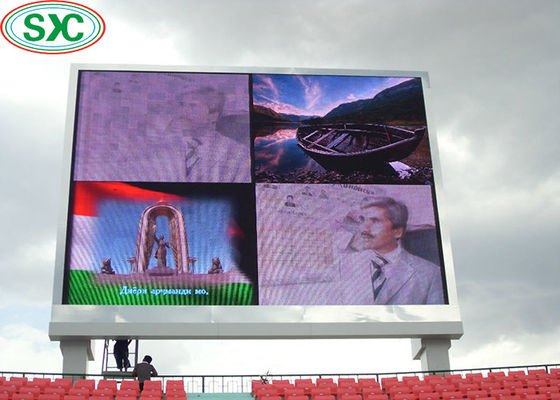 Bom preço P8 conduziu placas de propaganda do estádio, ostenta o brilho conduzido perímetro da exposição 6000cd on-line