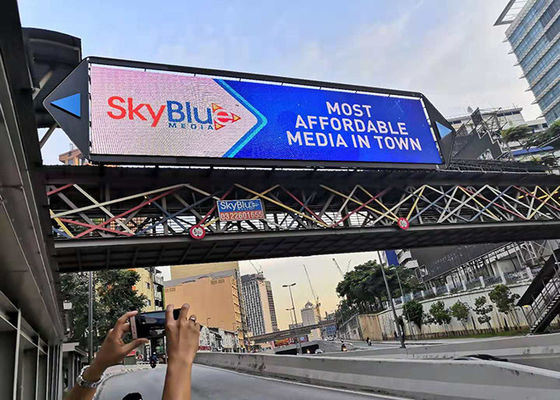Bom preço Ecrã de publicidade exterior P8 HD LED 32*16 resolução on-line
