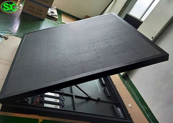 A parte dianteira orientado para o serviço da exposição da parte dianteira exterior da cor P8 completa aberta conduziu a tela