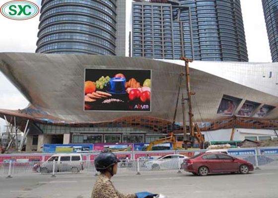 Bom preço Da placa eletrônica do sinal da grande tela parede video que anuncia a exposição de diodo emissor de luz p6 exterior on-line