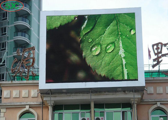 Bom preço A propaganda exterior da cor completa do rgb conduziu a tela conduzida fixada exposição p6 p8 p10 on-line