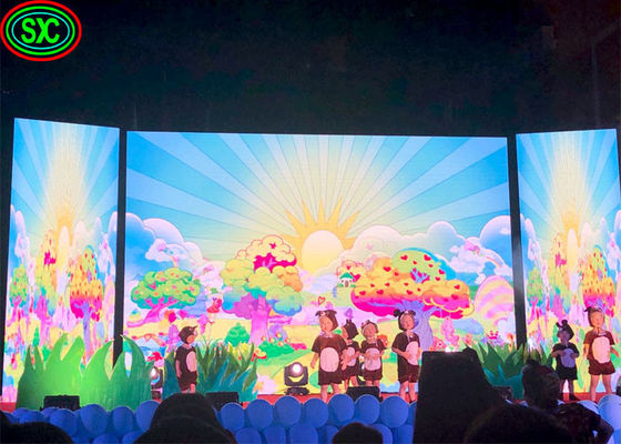 Bom preço Ecrã LED de alto nível de resolução 500*500 Painel de vídeo P3.91 Full Color Indoor indoor full color led display on-line
