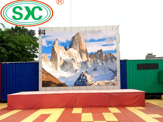 Display LED de estádio esportivo de fundição a óleo com nível de resistência à água IP65