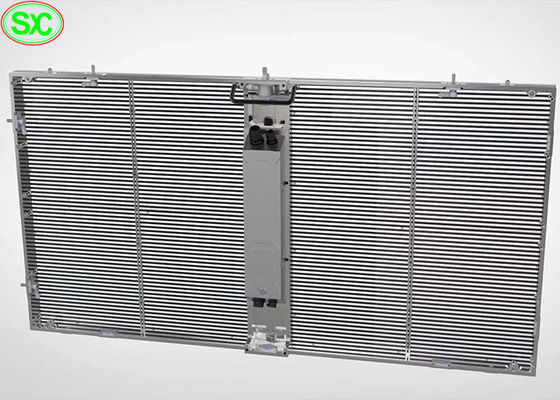 Microplaqueta transparente do Cree do brilho das lêndeas da tela 6000 do diodo emissor de luz do RGB da janela P5 de vidro