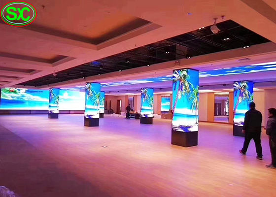 Bom preço 2000 exposições conduzidas das lêndeas P3.9 propaganda interna, multi cor do RGB conduziram a placa de exposição on-line