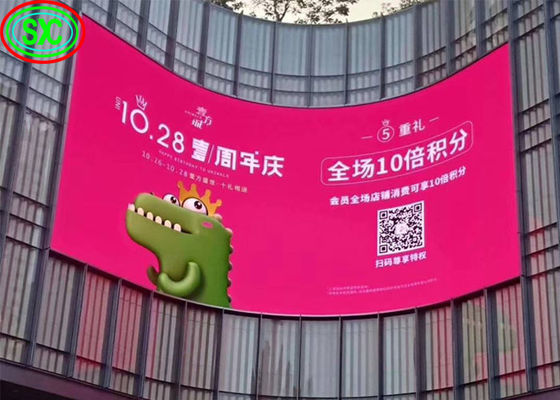 Bom preço Arc Indoor Full Color LED Display Screen Video P3.91 Anúncios on-line