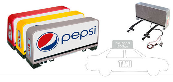 2Display de sinalização LED de carro de 5 mm com padrão CE/ROHS/FCC/ISO2001 e modo de comando assíncrono