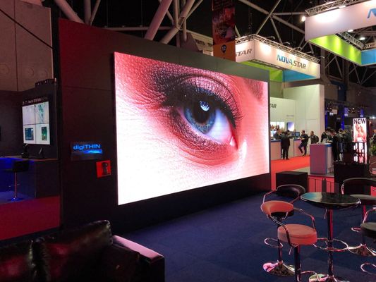 Bom preço Exibição LED a cores RGB P6 LED Exibição de vídeo 192mm * 192mm Tamanho do gabinete on-line