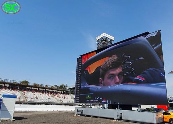 A definição alta grande P10 que anuncia o diodo emissor de luz seleciona um tamanho IP65 de 3535 lâmpadas impermeável