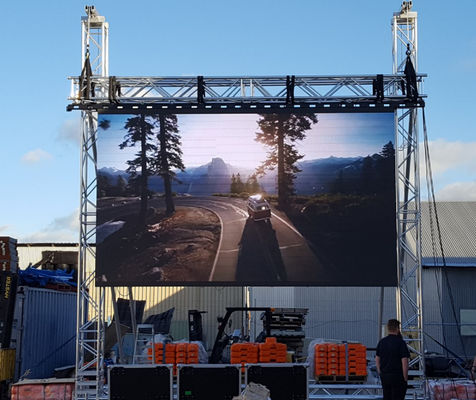Bom preço Display LED para Estádio P10 à Prova d'Água Full Color IP65 Gabinete 960x960mm on-line