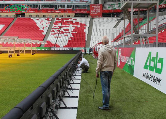 Estádio Desportivo Perímetro LED Display Screen Outdoor P8 Full Color Impermeável