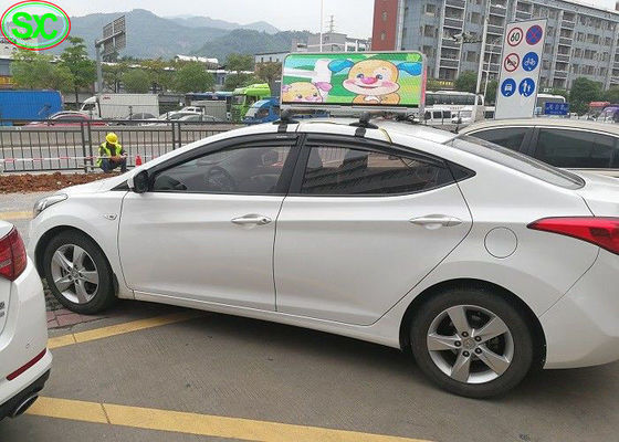 Bom preço Visão do Super Clear do controle da exposição de mensagem 3G do diodo emissor de luz do carro da cor completa de P5 RGB on-line