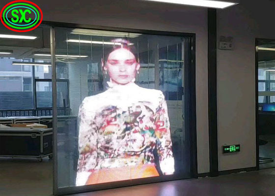 Bom preço P3.9 Display de vídeo LED ultrafinamente transparente com alta taxa de atualização superior a 3840 Hz on-line