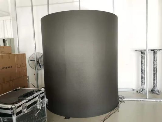 Bom preço Tamanho cilíndrico da lâmpada da forma 2121 da tela flexível fixa interna do diodo emissor de luz da propaganda P4 on-line