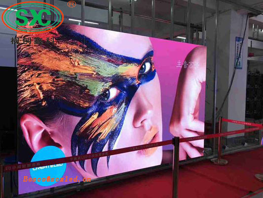 Bom preço Brilho exterior da exposição de diodo emissor de luz 6000cd de P6 SMD RGB com relação de funcionamento humanizada on-line