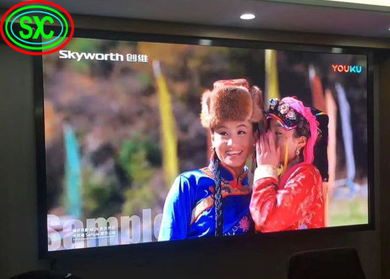 1200cd/m² Brilho P4 LED Video Wall Display SMD2121 Alta Taxa de Atualização 3840hz display de led colorido para interiores