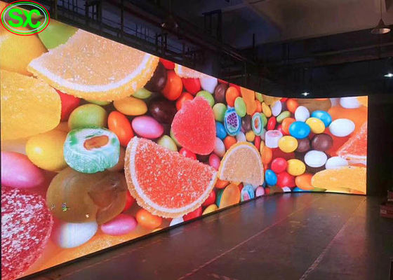 Bom preço 140o/140o Ângulo de visão Painel de exibição LED interior,Mural de vídeo P3.91/P4.81 on-line