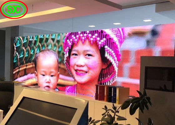 Bom preço Vídeo Full Color 1080p HD Led Screen Alta qualidade Alta taxa de atualização Preto SMD Interior on-line