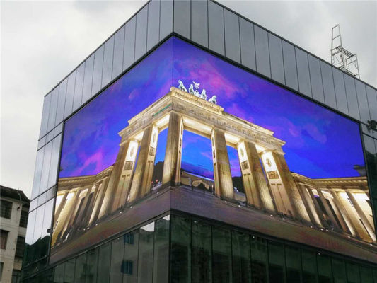 Bom preço P10 exterior conduziu do smd video da parede da tela a cor completa que pendura a grande exposição do diodo emissor de luz para a grande plaza on-line