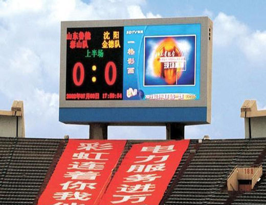 Bom preço o diodo emissor de luz do perímetro de 6000nit P10 indica SMD3535 para o futebol on-line