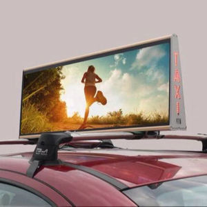 Bom preço Exposição de alta resolução RGB 3 do sinal do diodo emissor de luz do carro P6 em 1 configuração do pixel on-line
