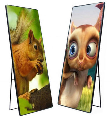 Espelho SMD Full Color Interior 1000cd/m2 P2.5 LED Vídeo Pôster tela 640x640mm