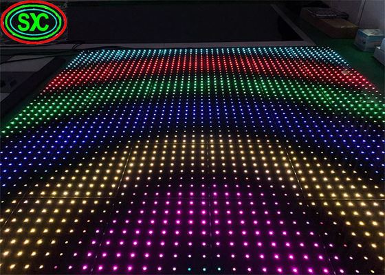 Bom preço Tela de pista de dança LED interna e externa para eventos P3, gabinetes de 500*1000mm, cores completas on-line