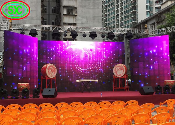 Tela de LED para exterior P8 à prova d'água SMD 3535 Full Color