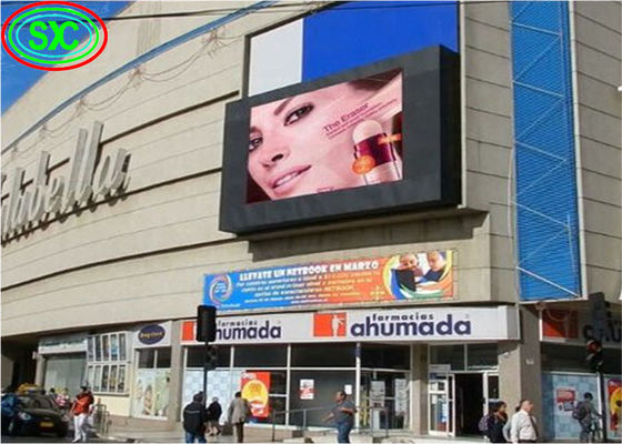 Bom preço P10 Área exterior à prova d'água Full Color LED Billboard 10mm Pixel 50000cd Brilho On-line