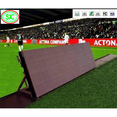 Bom preço Tela de LED para Estádio P10 Colorida 10000 pontos/m² Brilho 5000-7000cd/m² on-line