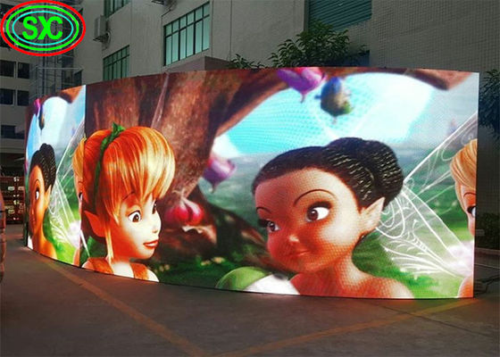 Display LED Fixo P6 Personalizado com LED Smd3535/2727, Formato e Tamanho do Gabinete Personalizados