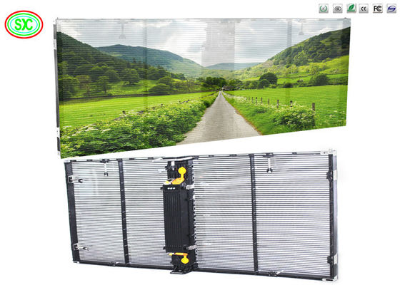 Bom preço Shopping Mall Fashion Full Color P3.91-7.82 Tela LED transparente Parede de cortina de vidro on-line