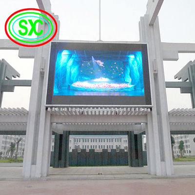 Bom preço RGB 3 em 1 exposição de diodo emissor de luz fixa exterior de P6 960*960mm on-line