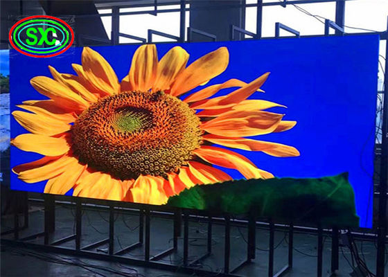 Bom preço Placa de exposição conduzida de pouco peso da cor completa, estruturas simples video conduzidas de exposição de parede on-line