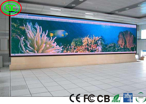 Bom preço HD áudio-visual P2 P3 256*128mm Indoor Full-Color LED Display Display LED de cores inteiras on-line