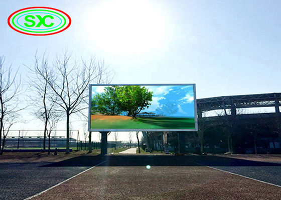 Bom preço A propaganda de poupança de energia do brilho alto da parede video exterior da tela do diodo emissor de luz P10 conduziu a exposição on-line