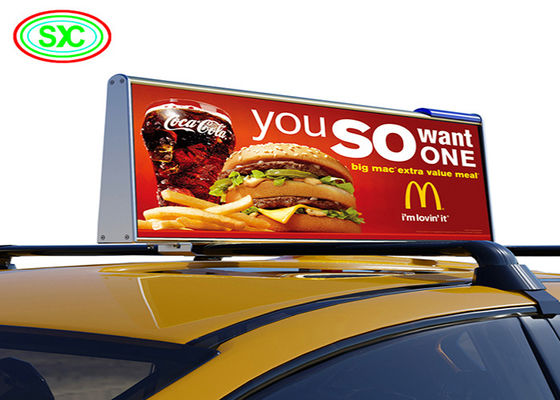 Display LED para carro com tensão DC 5V, configurações 1R1G1B e função de exibição de animação