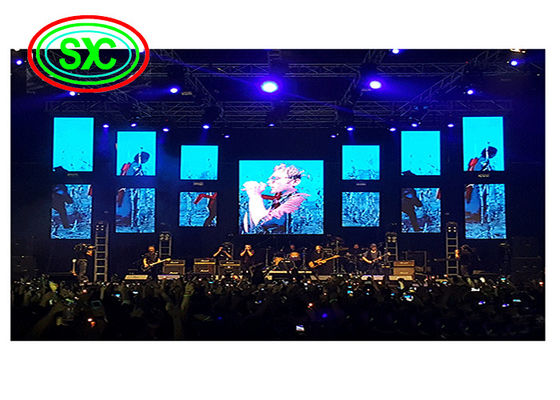 Bom preço P3.91 alugado interno que anuncia o brilho da exposição 1200cd para a mostra da fase on-line