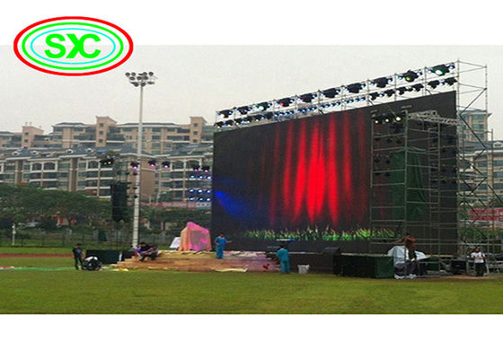 Bom preço SMD2121 P4.81 RGB LED Screen de aluguer, interior em cores 1500cd/m2 3 anos de garantia on-line