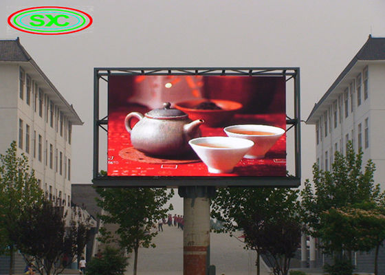 Bom preço Módulo exterior do diodo emissor de luz Display320*160mm da cor P10 completa de SMD 3535 com fonte de alimentação on-line