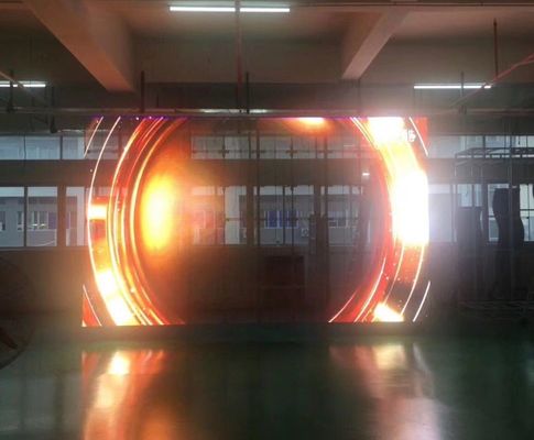 Bom preço Tela de exposição conduzida de vidro transparente de vidro da janela P7.81 do retalho transparente interno do wifi de 500x1000mm on-line